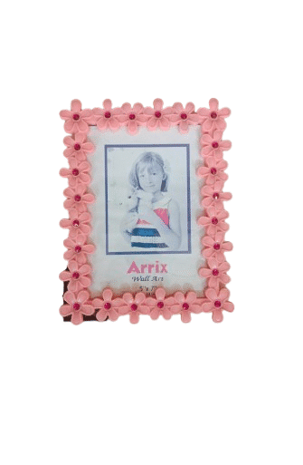 Flower design photo frame for home decoration (5x7) in