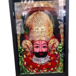 Baba khatu shyam ji photo frame with LED light (16x26 )in hare ka sahara baba shyam hamara