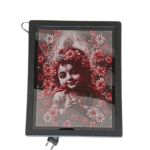 Little kanhaji photo frame with LED light A4 size for pooja ghar