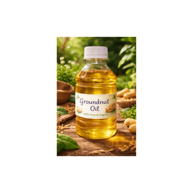 Premium Groundnut Oil – 100% Pure And Organic Peanut Oil (500gm)