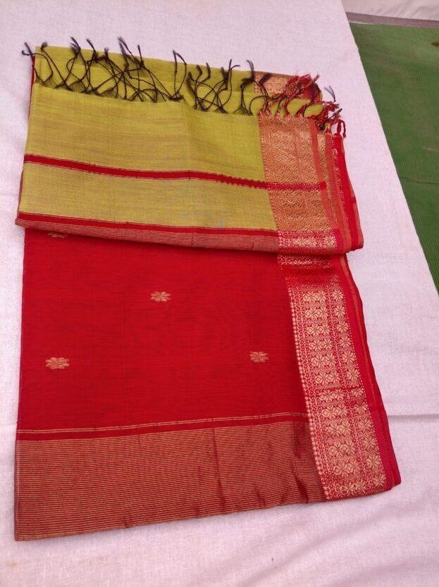 Maheshwari silk cotton saree