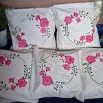 Hand painted cushion cover (pack of 5)