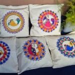 Hand painted cushion cover (pack of 5)