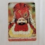 Baba khatu shyam ji religious photo frame (14x20)