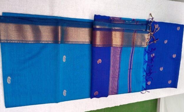 Maheshwari silk cotton saree