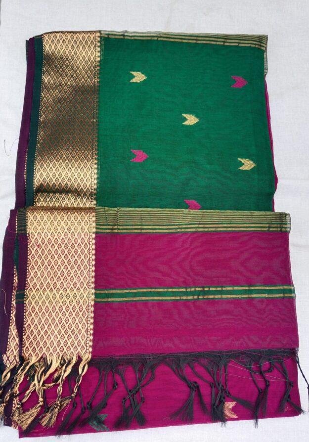 Maheshwari silk cotton saree