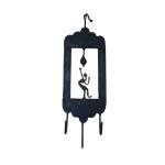 Tribal Art | Handcrafted Iron Wall Hanging Decorative Key Holder (size 4×10)