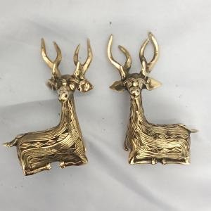 Deer belmetal handicrafts art