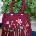 Hand made and hand painted bags