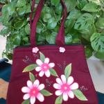 Hand made and hand painted bags