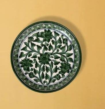 Blue Pottery Jaipur (size -8"inch) wall plate