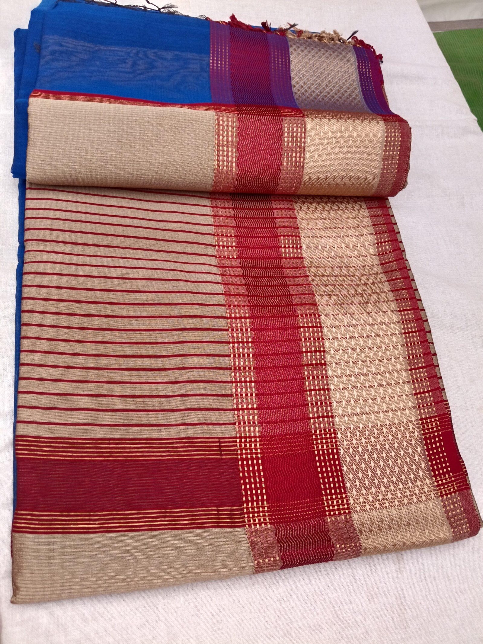 Maheshwari silk cotton saree