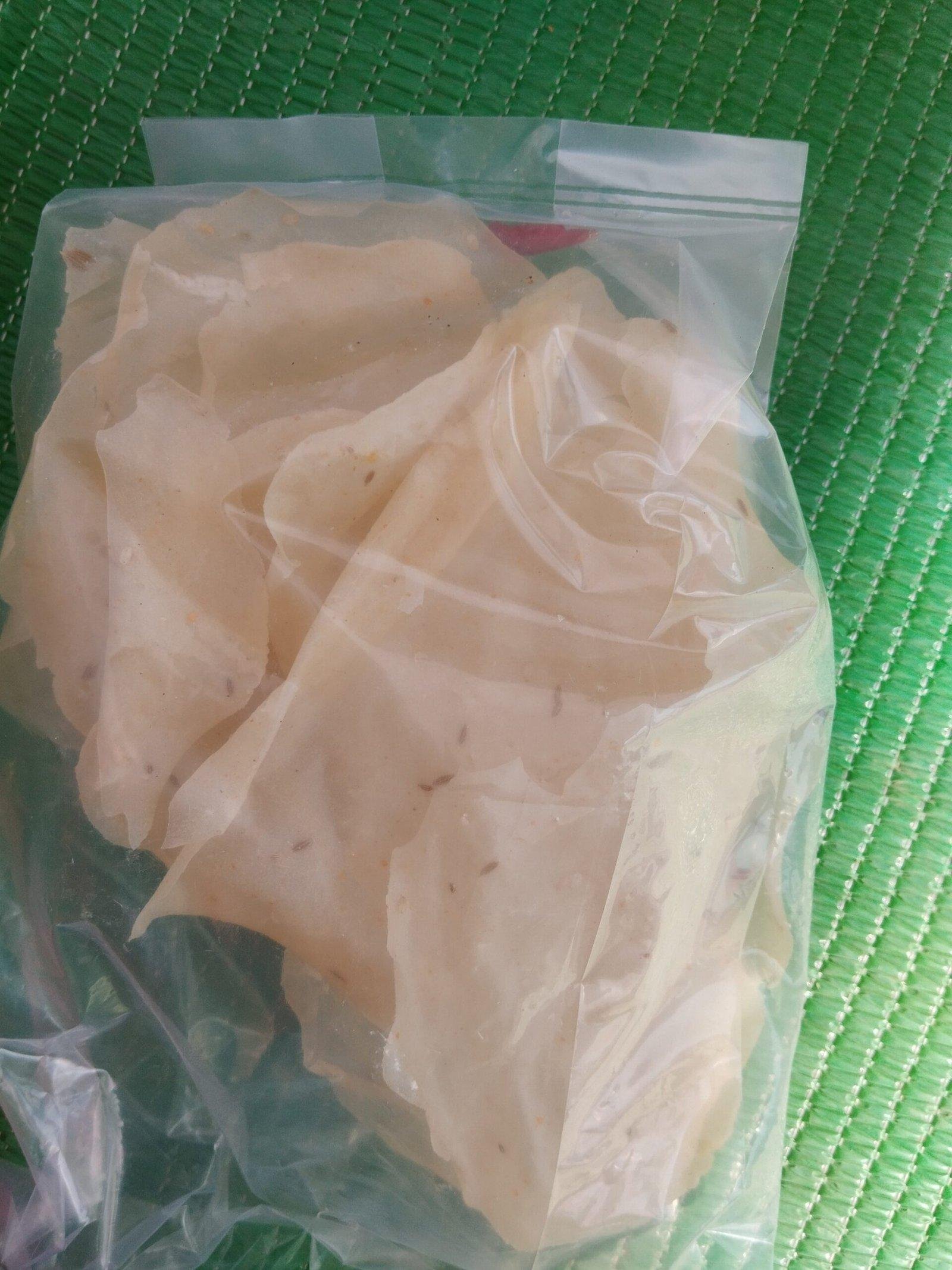 Chawal papad 1 kg ( pack of 80)