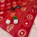 Bandani Print with Gota work Saree