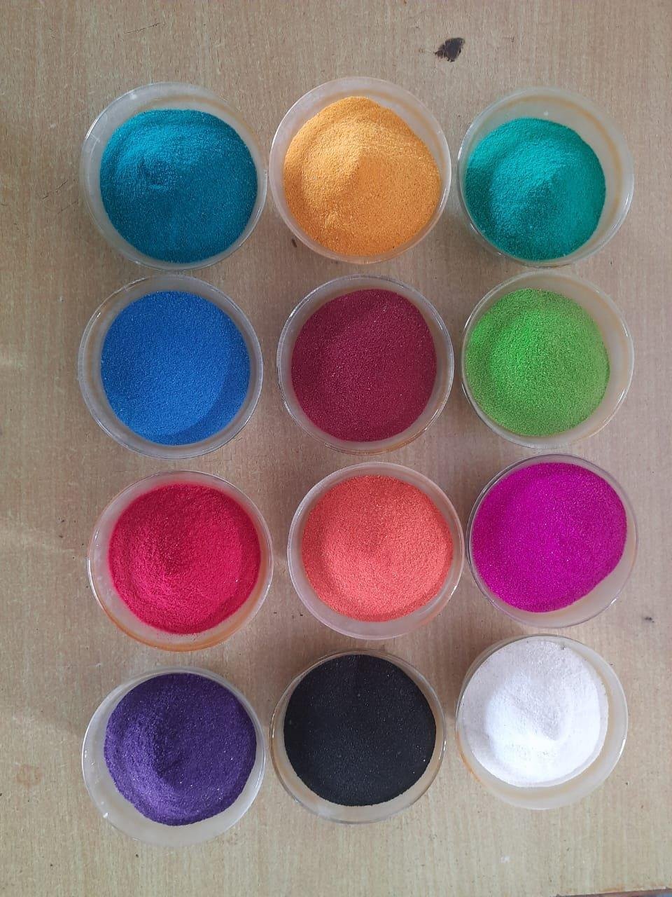 Handmade Rangoli ( Pack of 6)
