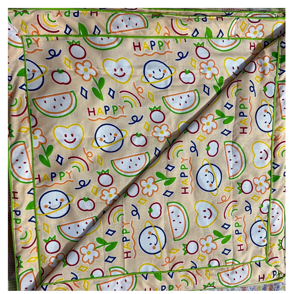 Premium Cotton Baby Bedsheet for Newborn And Kids (40"×40")