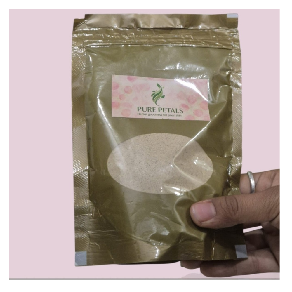Pure Petals Herbal Ubtan Powder for Glowing Skin And Natural Face And Body Cleanser And Handmade Ayurvedic Skincare (100gm)