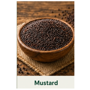 Premium Black Mustard Seeds (1kg)