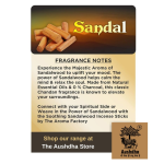 Pure Petals Chandan Gomay Agarbatti And Natural Sandalwood Incense Sticks And Eco-Friendly And Long Lasting Fragrance