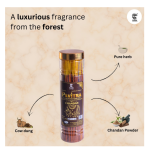 Aushdha Natural Chandan Cow Dung Incense Sticks And Herbal Premium Dhoop Batti