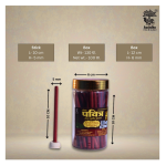 Aushdha Handmade Rose Cow Dung Dhoop Batti And Natural Herbal Incense Sticks And Eco-Friendly Puja Dhoop
