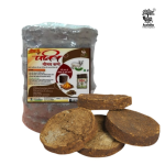 Aushdha Natural Cow Dung Kande | Uple for Havan And Puja And Eco-Friendly Handmade Gobar Cakes (6 pieces)