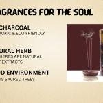 Aushdha Natural Chandan Cow Dung Incense Sticks And Herbal Premium Dhoop Batti