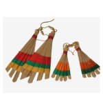 Eco-Friendly Handmade Bamboo Earrings for Women